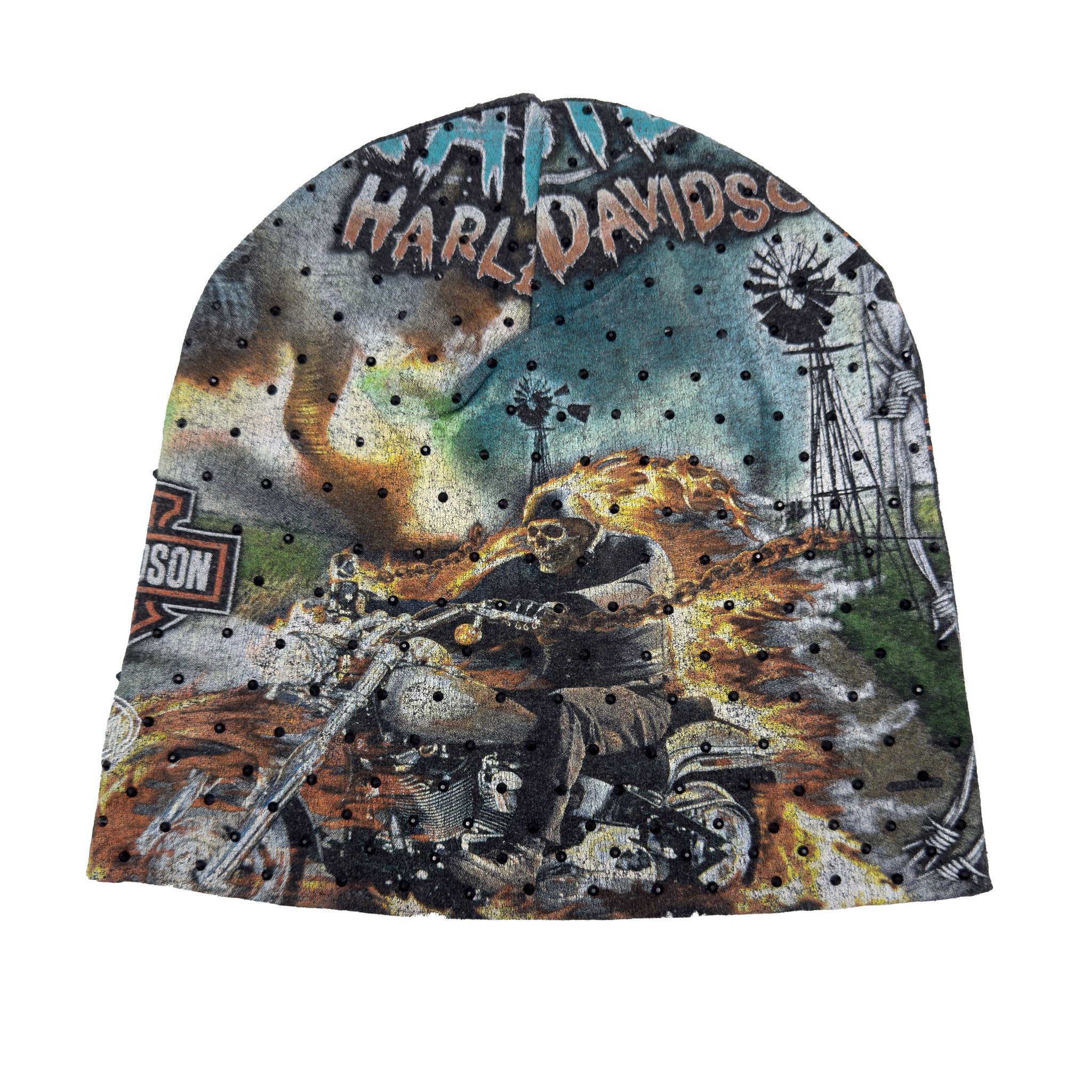 Bull Dog Harley Tshirt Beanie