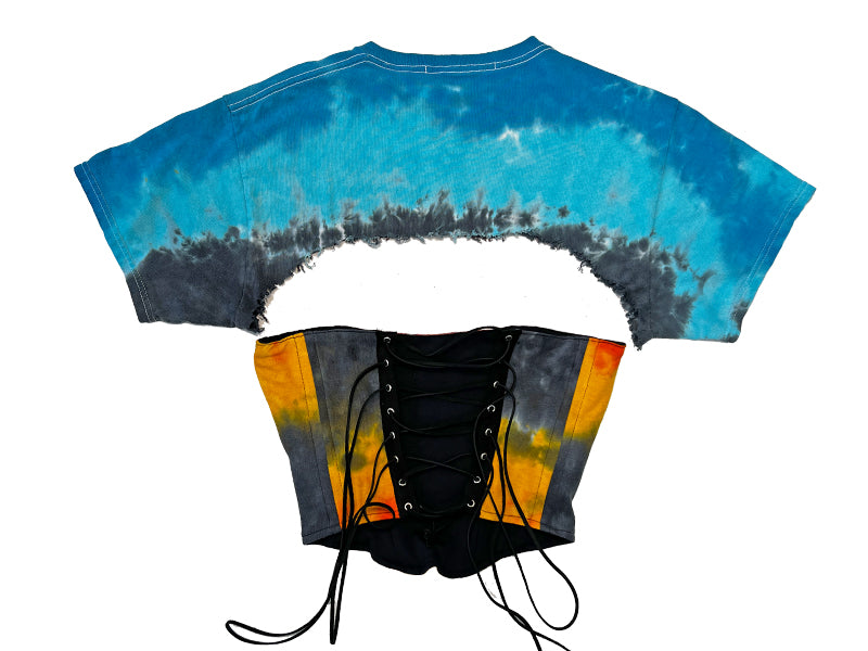 Reworked Led Zeppelin Corset