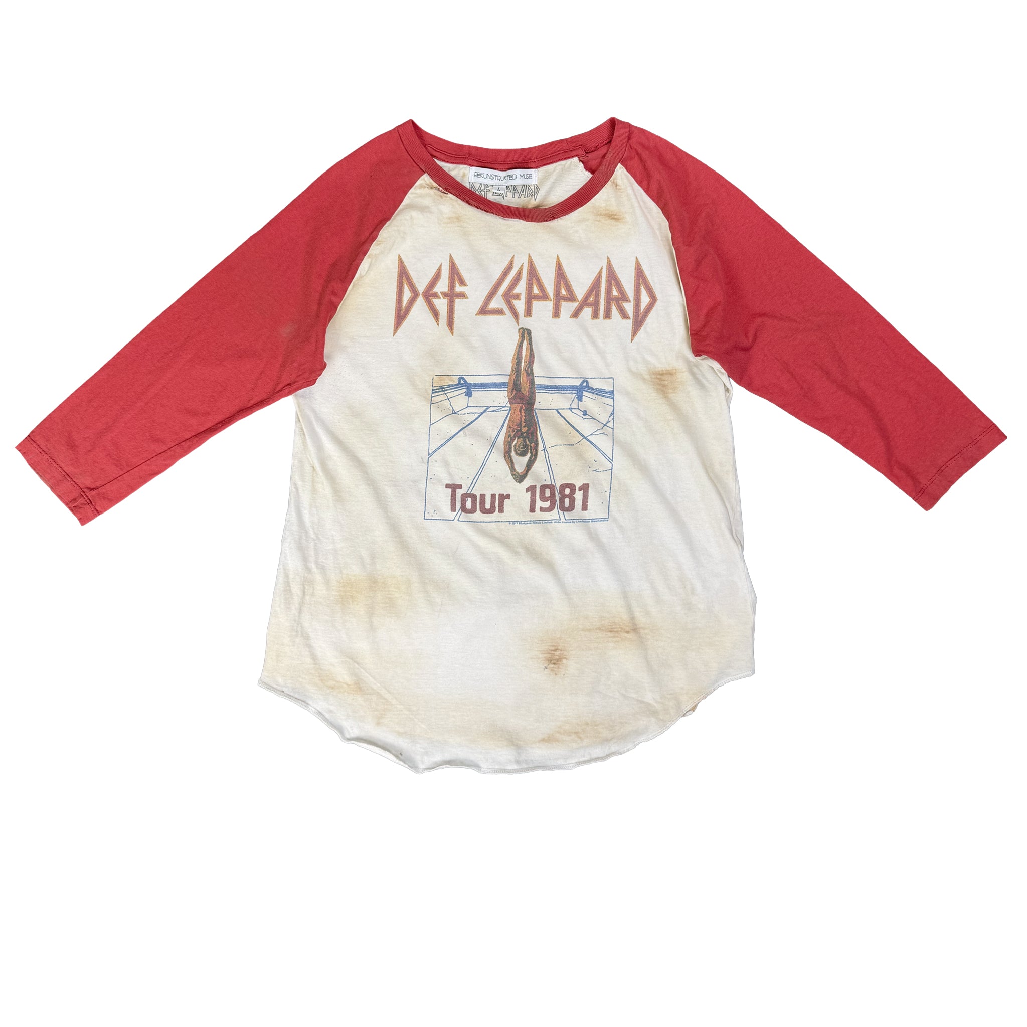 Vintage Def Leppard Baseball Torch Tee