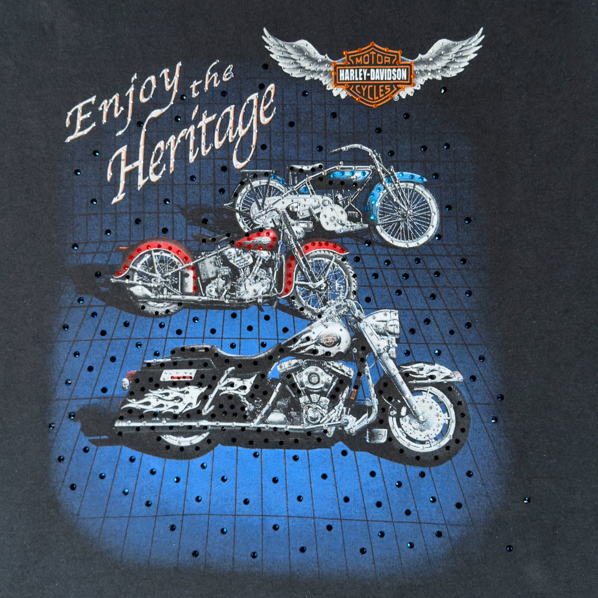 Harley Davidson Rider Layered Muscle Tee