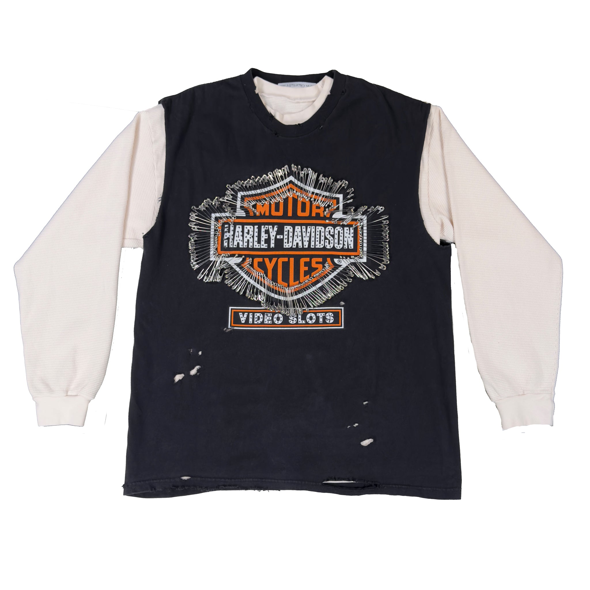 Harley Davidson Pinned Layered Muscle Tee