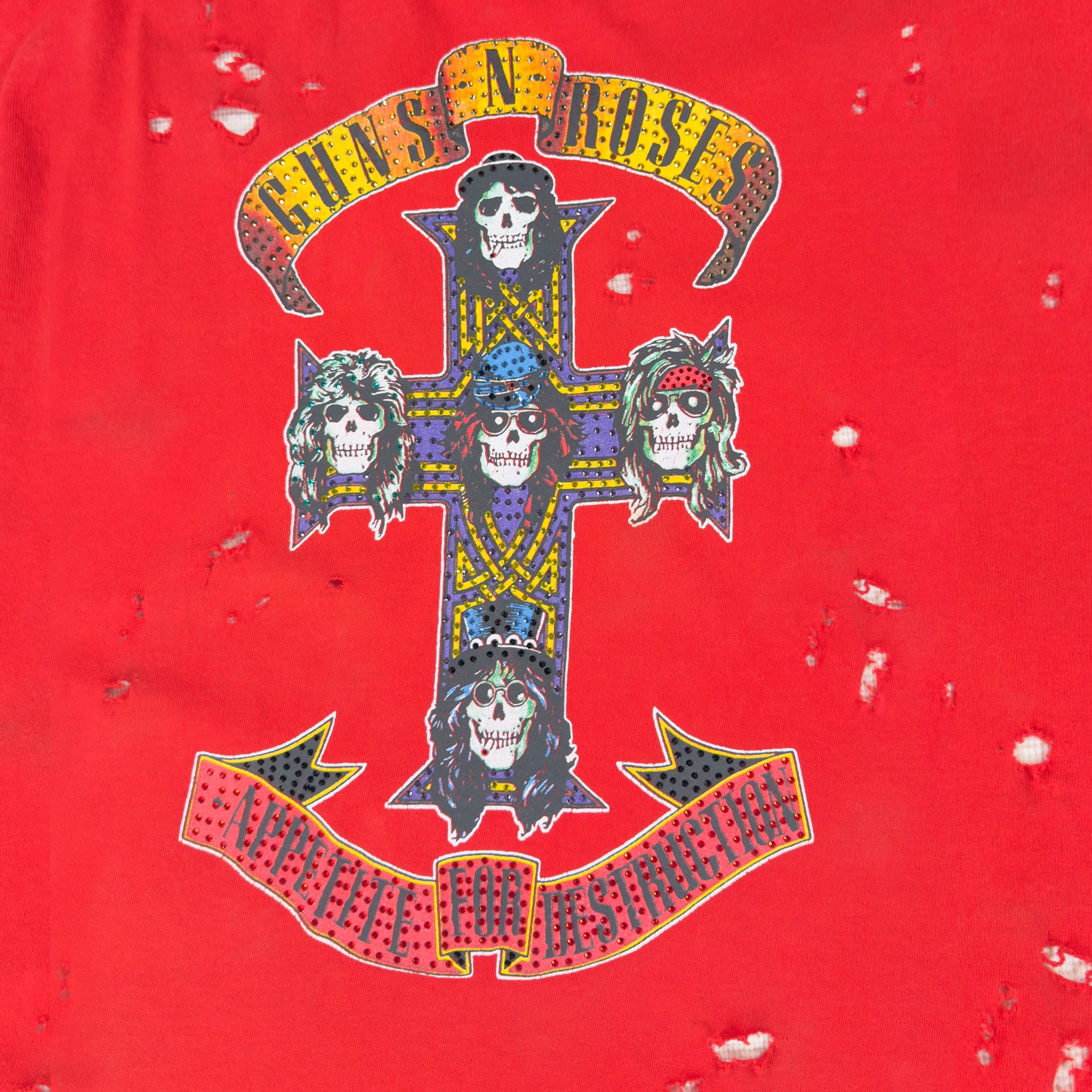 Guns and Roses Layered Muscle Tee