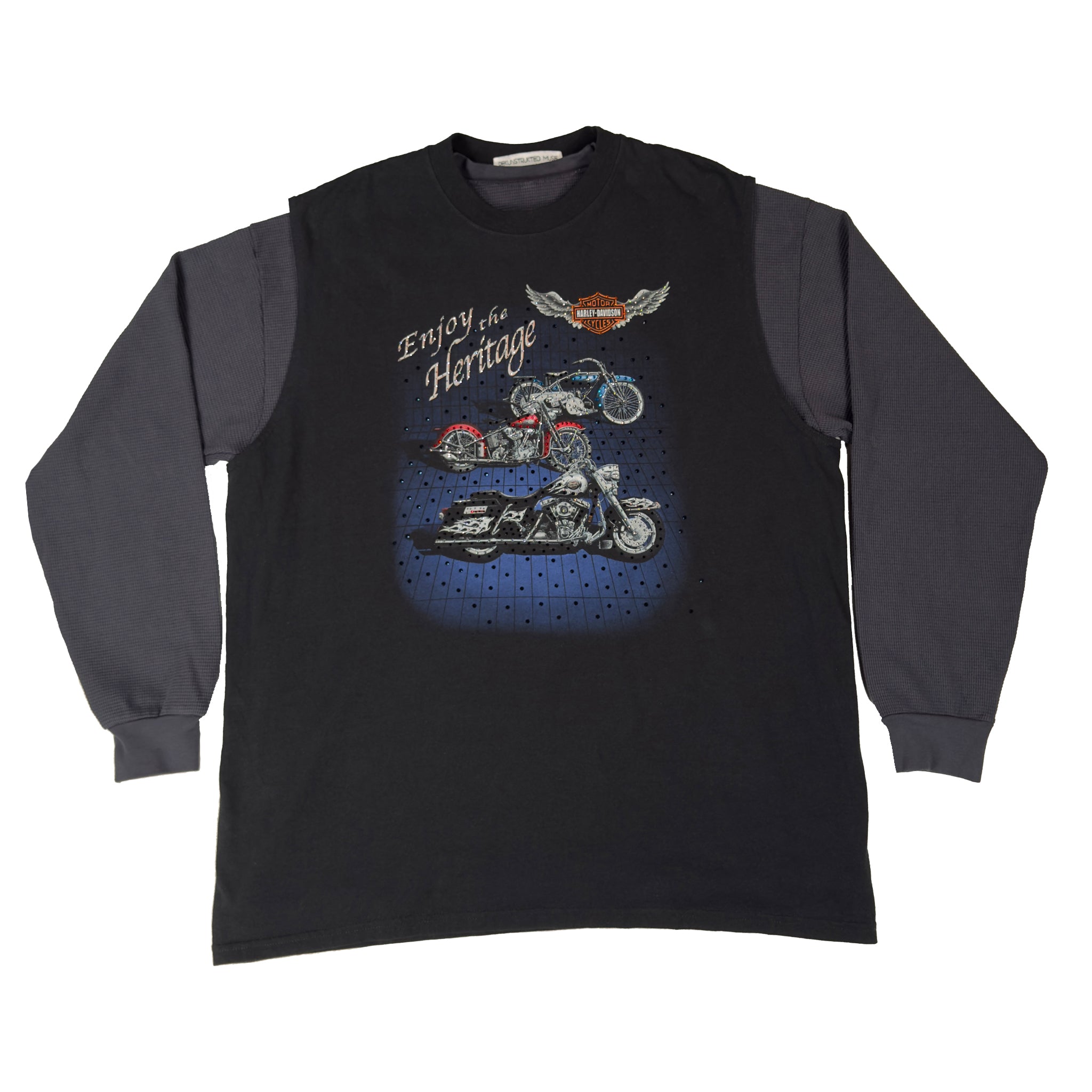 Harley Davidson Rider Layered Muscle Tee
