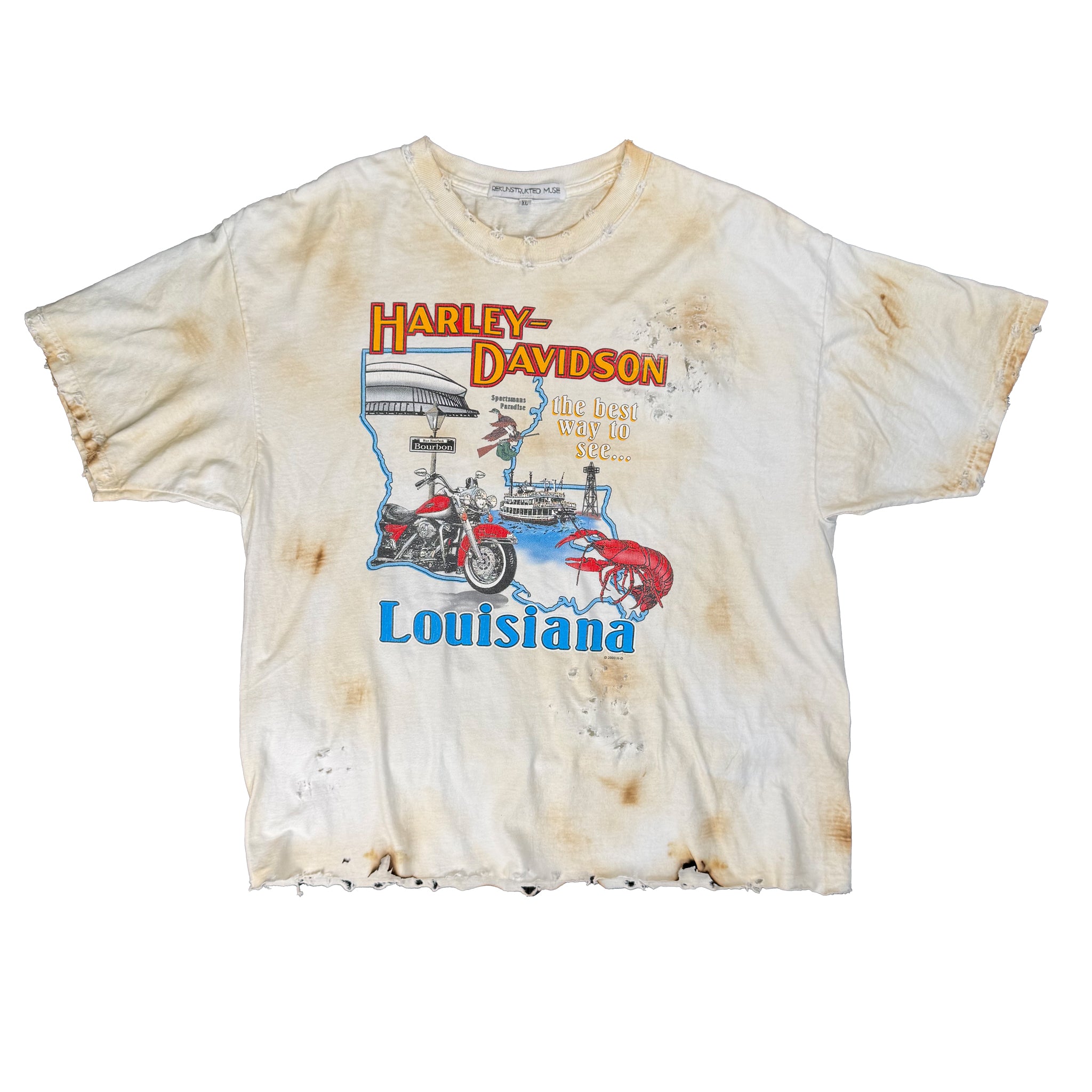 Vintage Harley Bayou Torch Tee