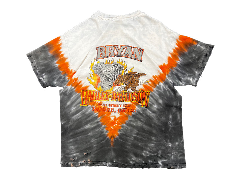 Reworked Harley Davidson Tie-Dye Tee