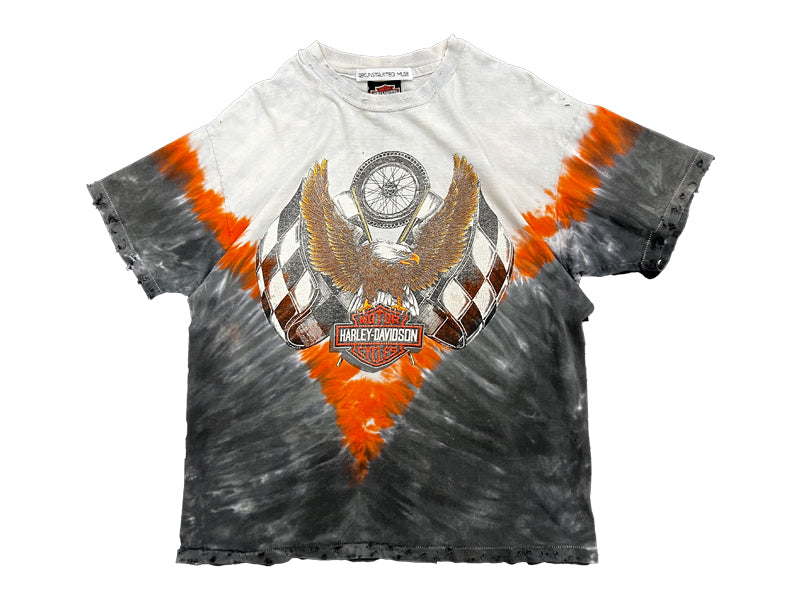 Reworked Harley Davidson Tie-Dye Tee