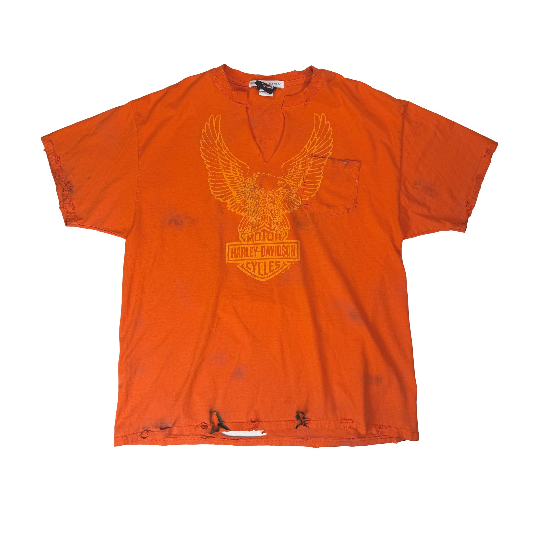 Vintage Harley Eagle Pocket Torch Tee
