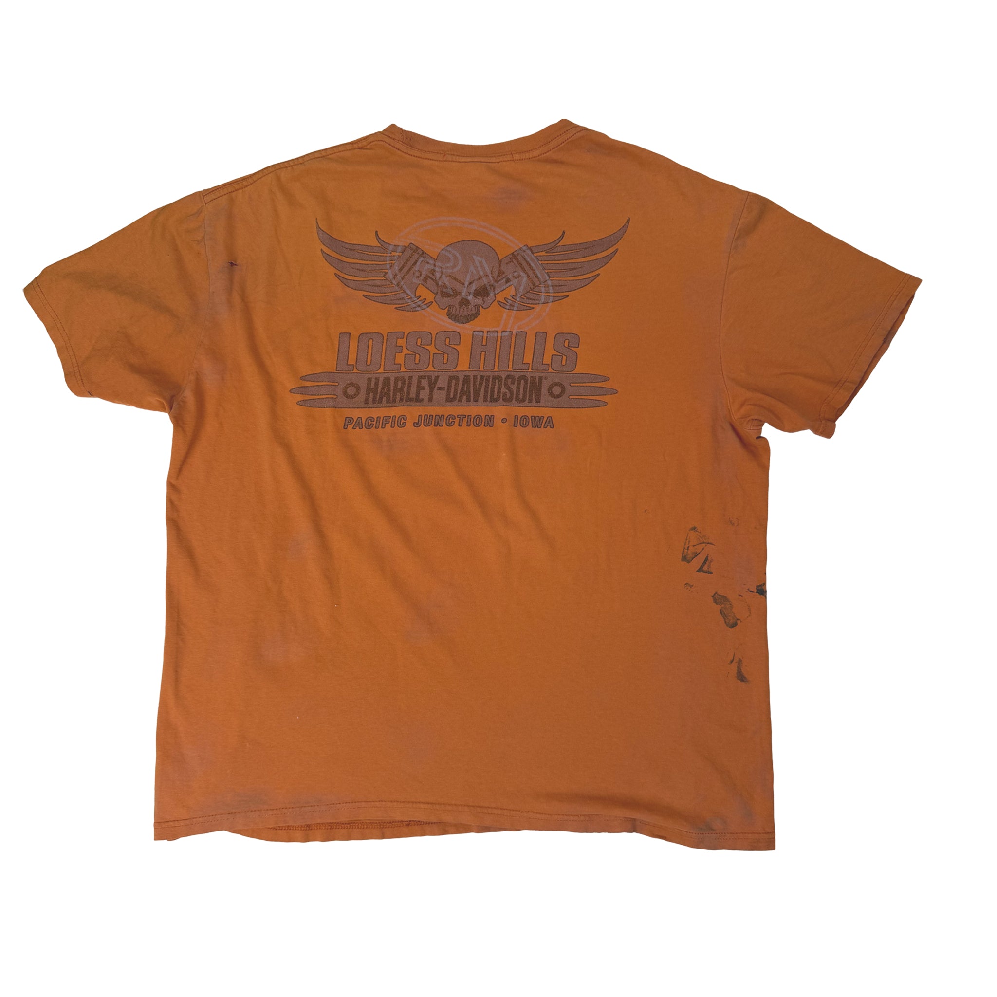 Vintage Harley Eagle Rust Torch Tee