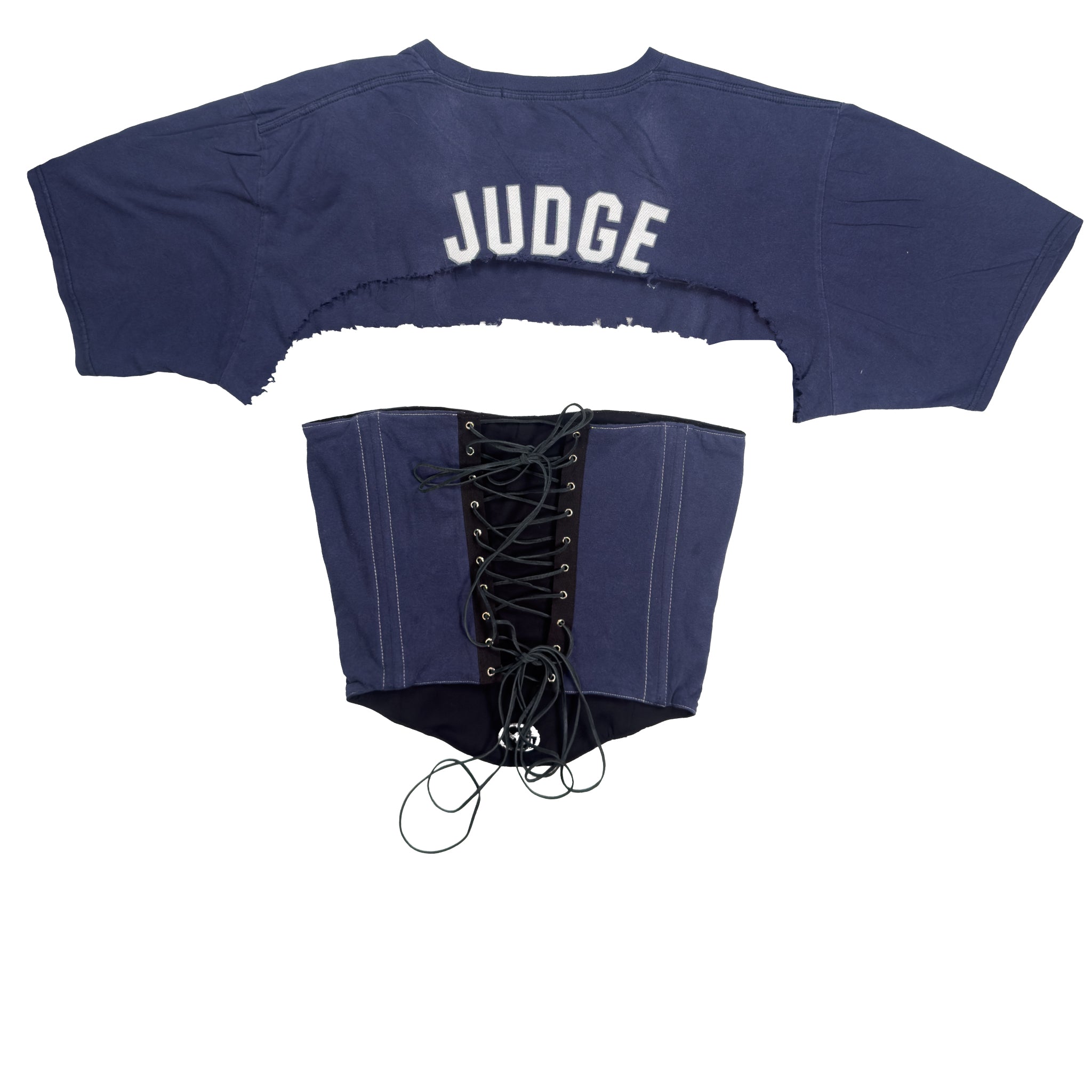 Reworked NY Yankees 99 Corset Tee
