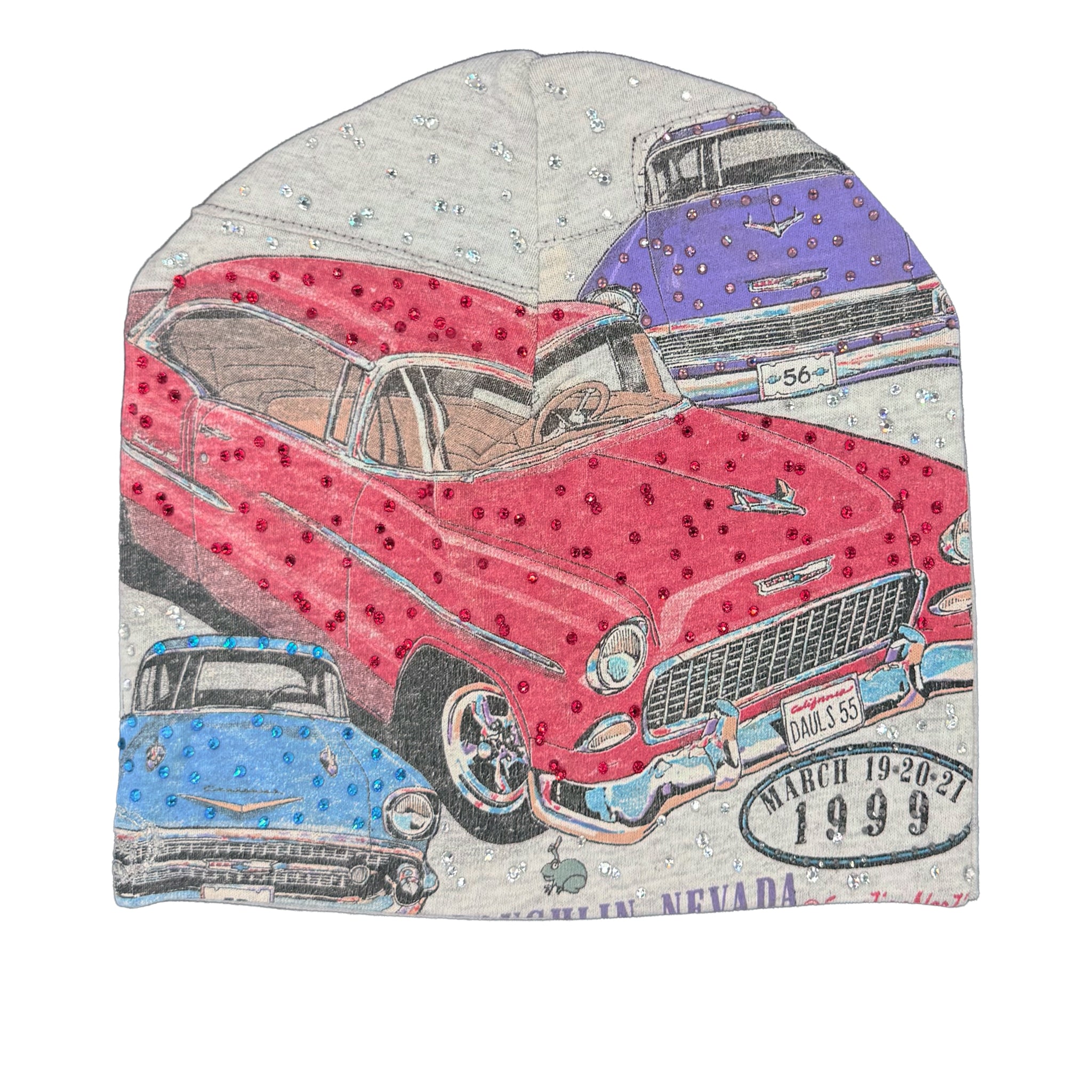 Vintage Ol Skool Car T-shirt Beanie
