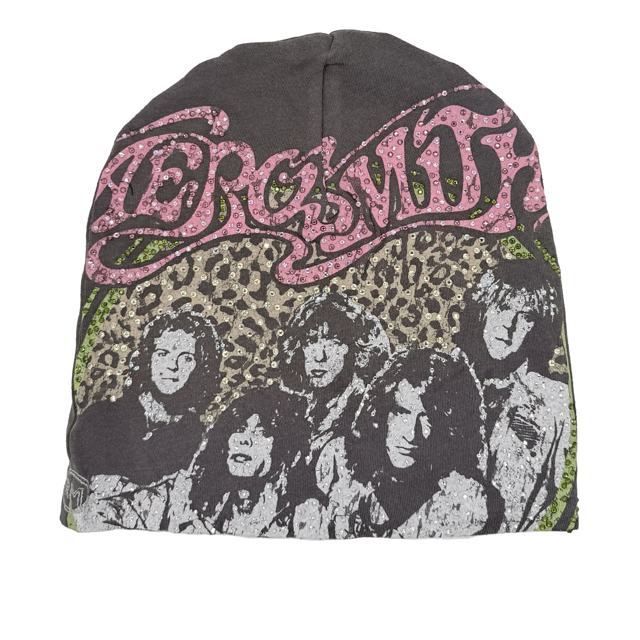 Vintage Aerosmith Leopard T-shirt Beanie