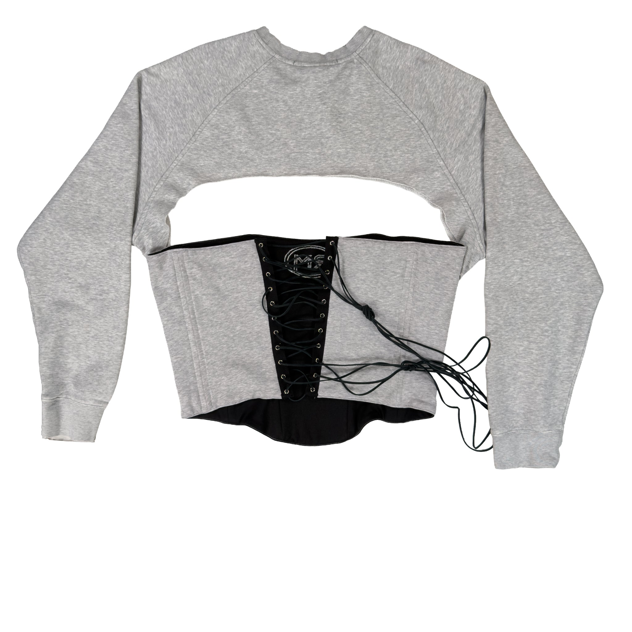 Reworked Nike Fleece Corset Crew Sweatshirt