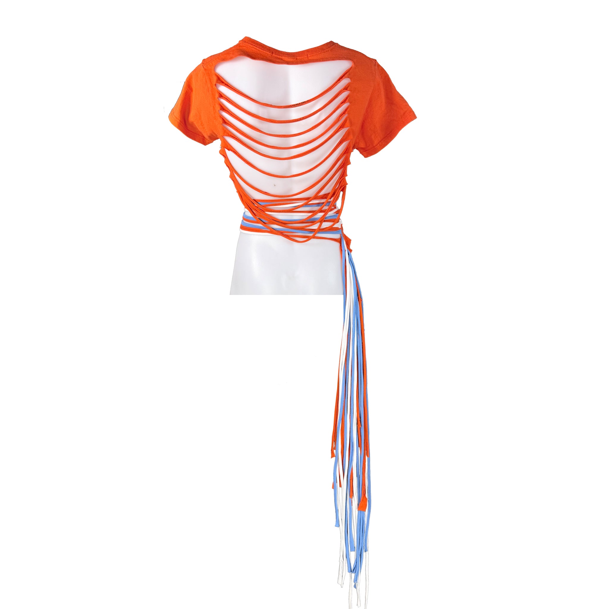 Auburn Fringe Tie Tops