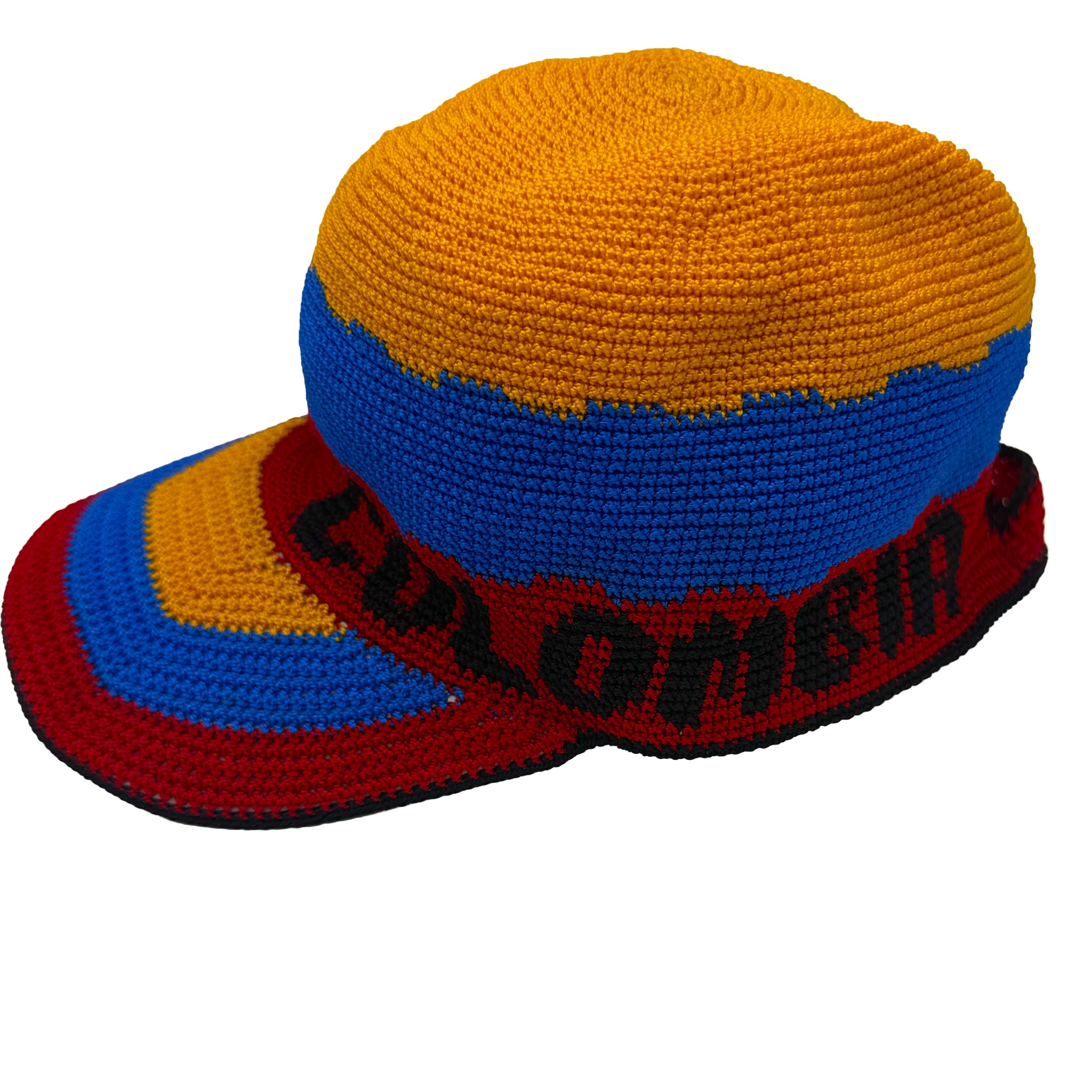 Colombia Crochet Baseball Cap