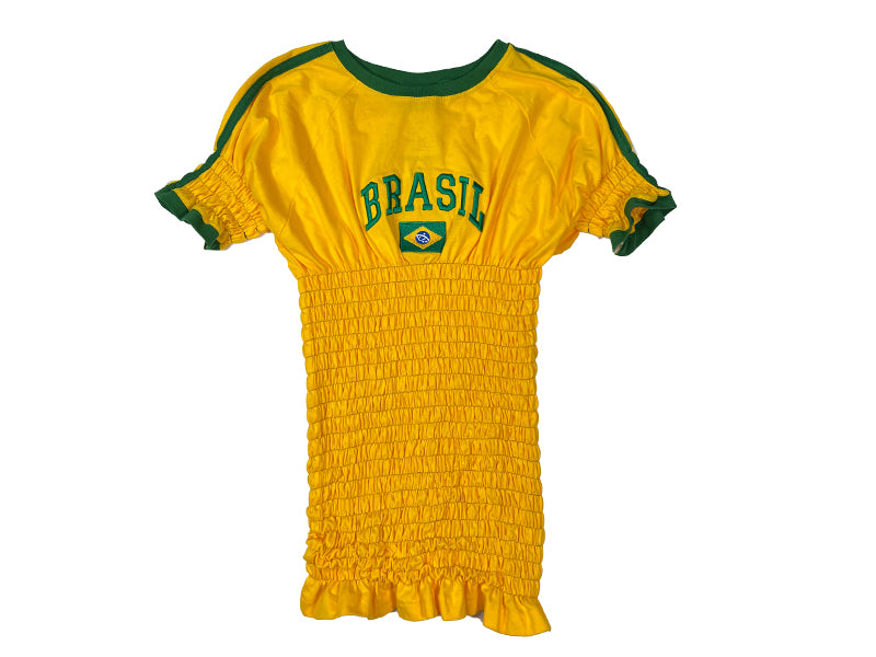 Smocked Brasil Shirt