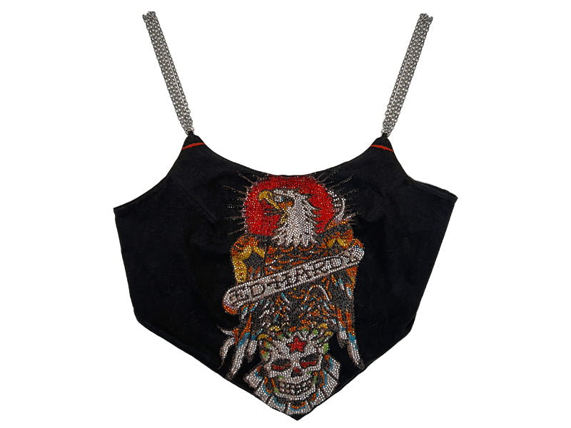 Reworked Ed Hardy Eagle Tank