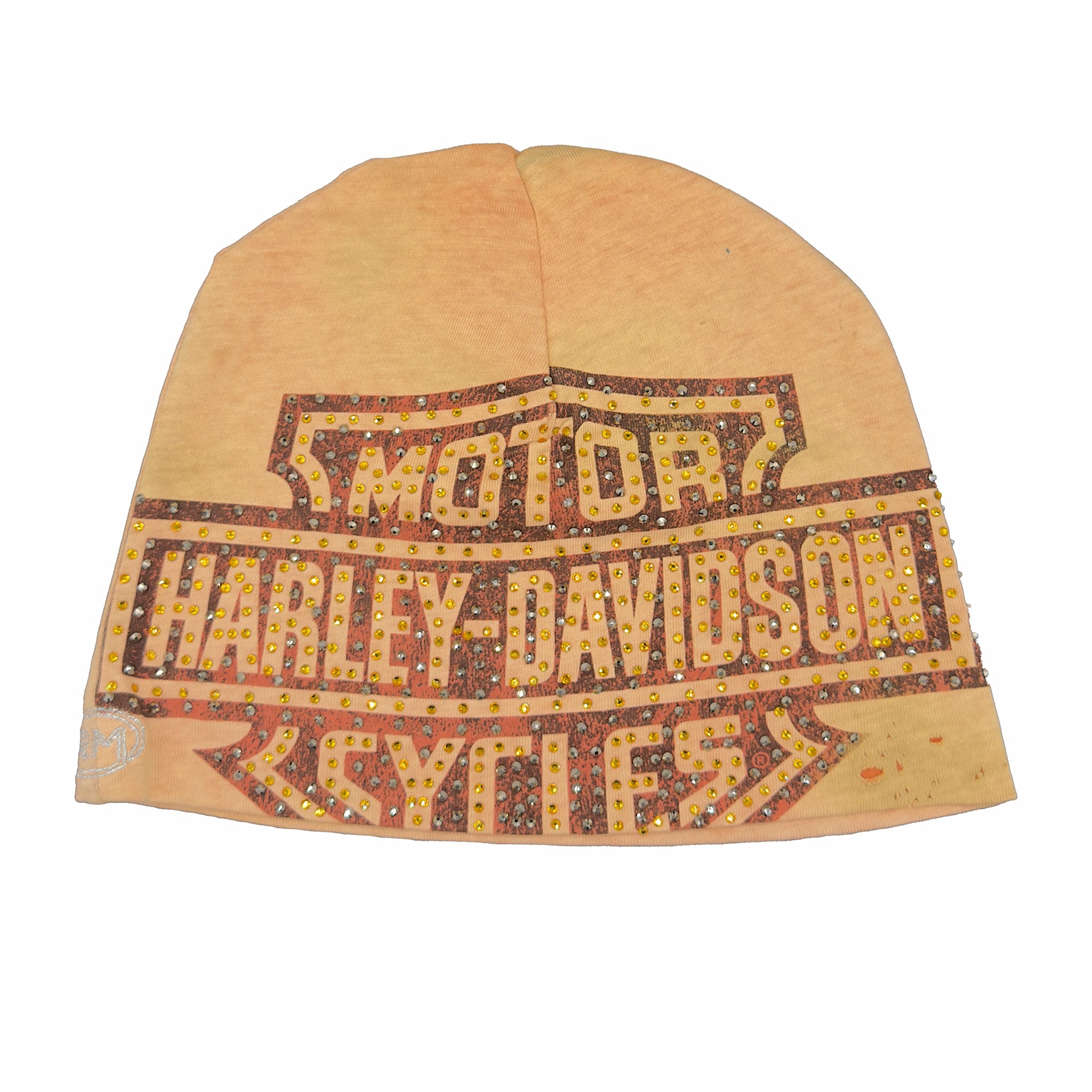 Vintage Harley Logo Sun Wash T-Shirt Beanie