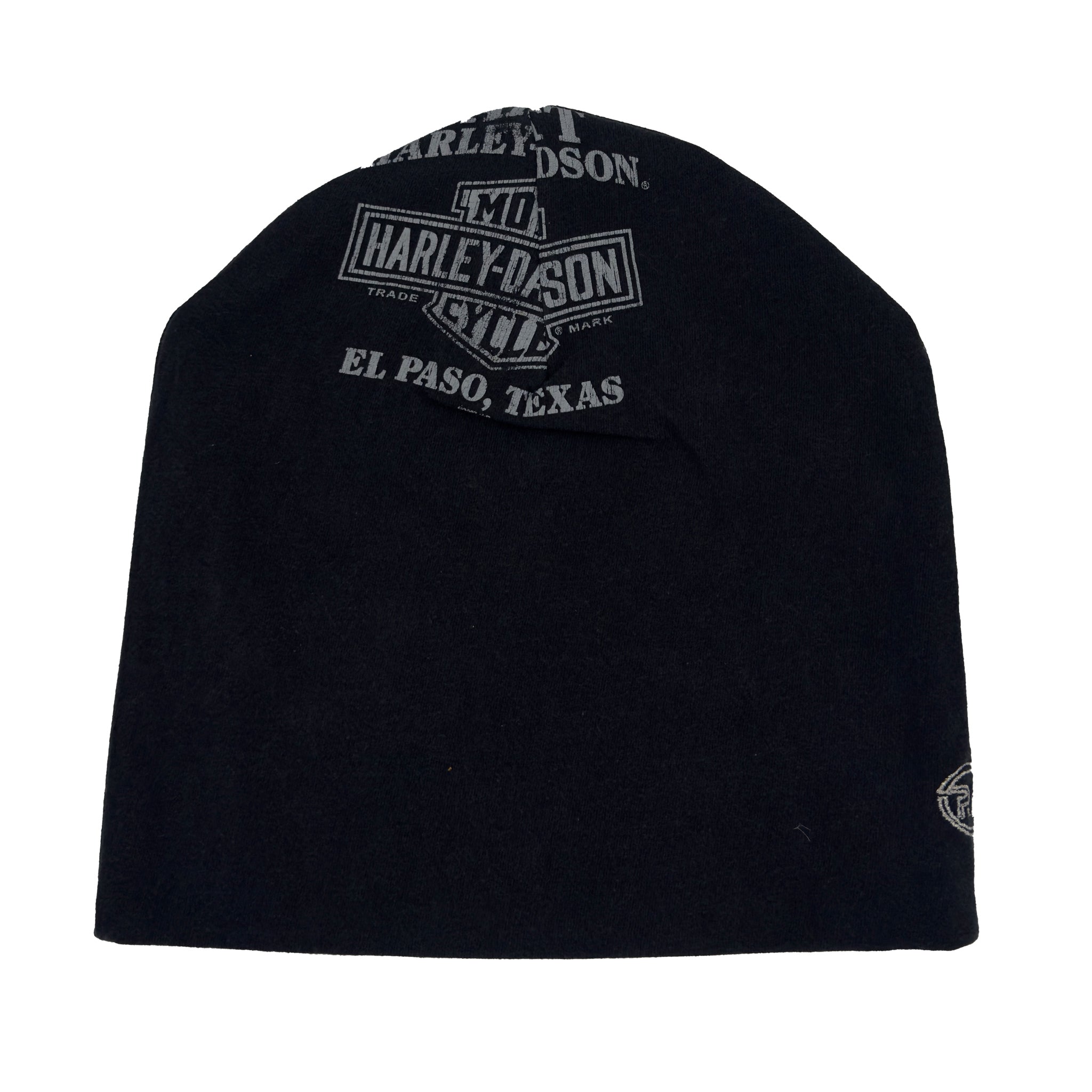 Vintage Harley Webbed Skull T-Shirt Beanie