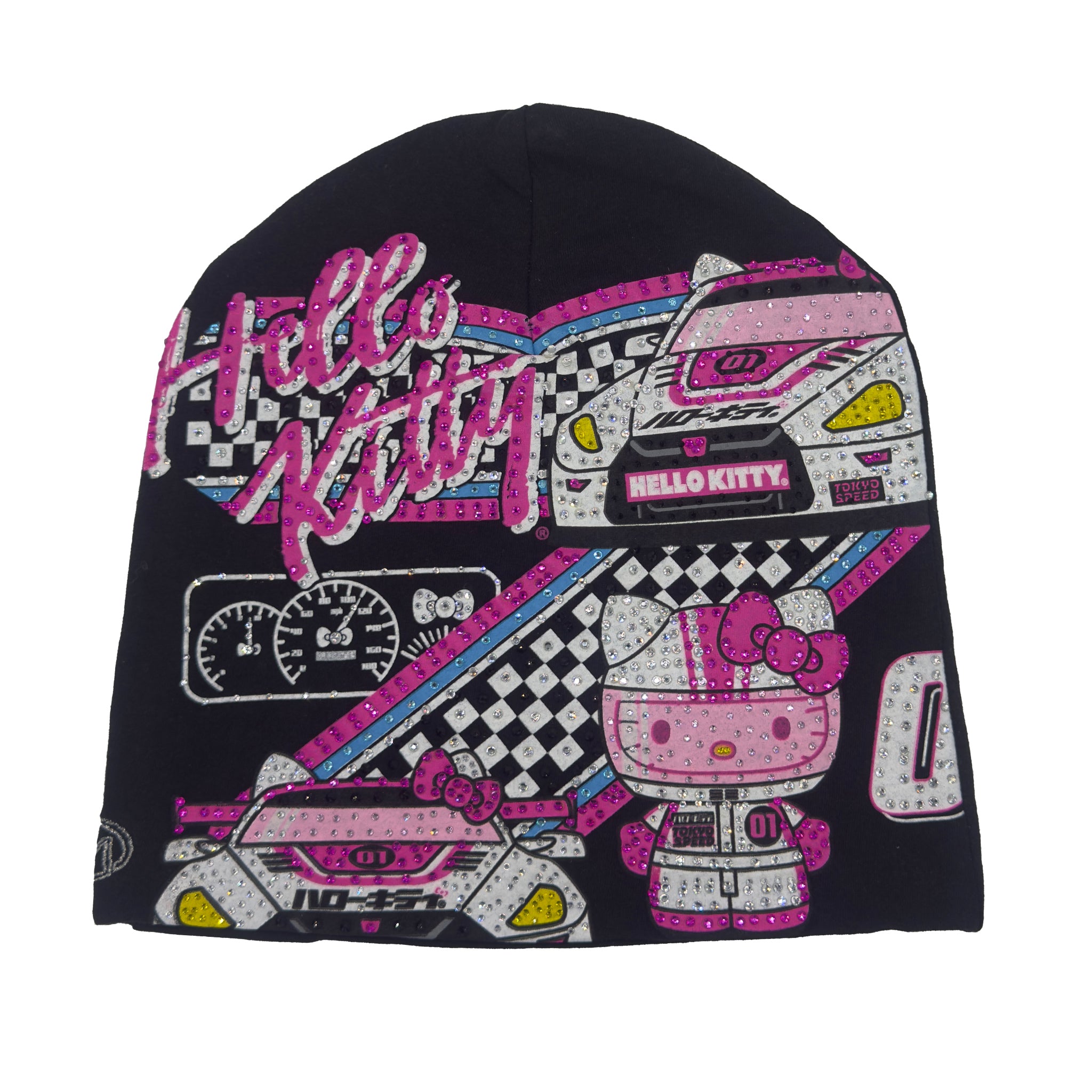 Vintage Hello Kitty Nascar T-shirt Beanie