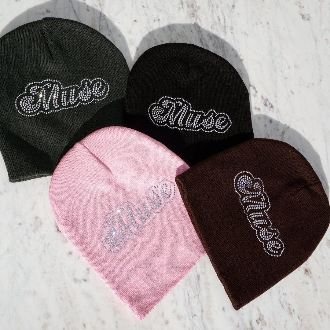 MUSE BABY PINK BEANIE