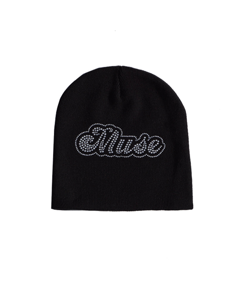 MUSE JET BLK BEANIE