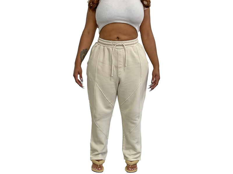 KHAKI TROUSER SWEATPANTS