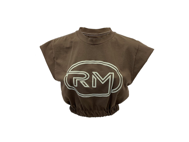 RM SPORT CROPPED MUSCLE TEE